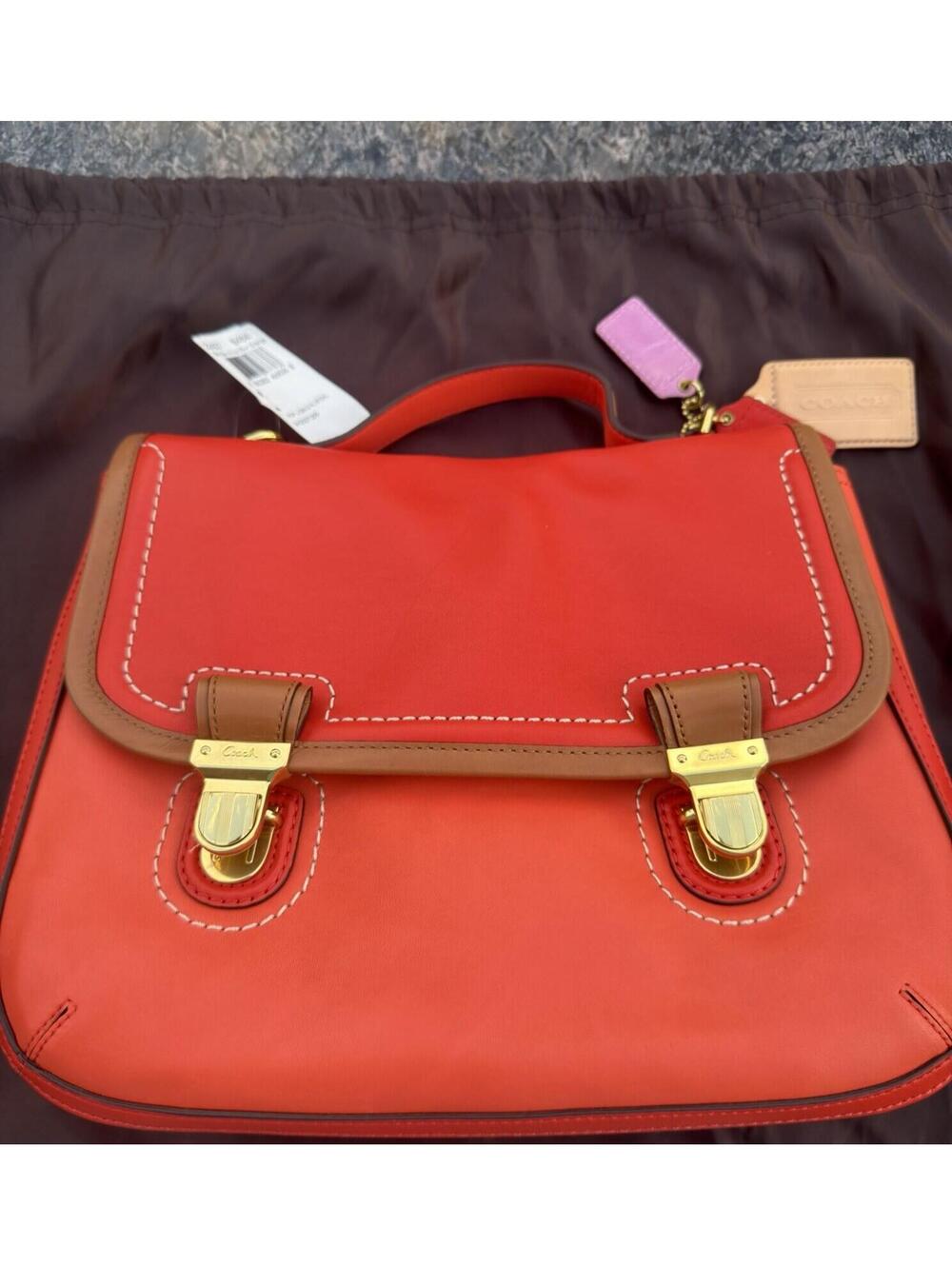 new old stock Coach NWT Early 2010s retro style Poppy Dylan - Picture 3 of 7